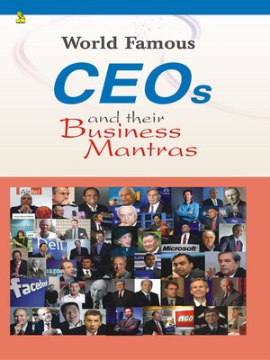cover image of World Famous CEOs and their Business Mantras